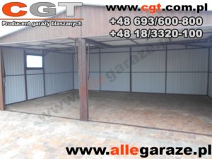 Garaż blaszany 7x5